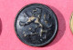 BOUTON UNIFORME MILITAIRE BELGIQUE LION LEOPARD BATAILLON D'ADMINISTRATION BELGE / ANTIQUE BUTTON BELGIUM   (2203.395) - Knoppen