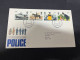 9-2-2024 (3 X 44) UK (Great Britain) FDC - 1979 - Police - 1971-1980 Decimal Issues