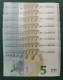 Delcampe - 5 EURO PORTUGAL 2013 DRAGHI M006I2 MA ONLY FOUR NUMBERS SC FDS UNC. PERFECT - 5 Euro