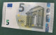 5 EURO PORTUGAL 2013 DRAGHI M006J2 MA NICE NUMBER FOUR CONSECUTIVE NINES SC FDS UNC. PERFECT - 5 Euro