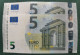 5 EURO PORTUGAL 2013 DRAGHI M006J2 MA CORRELATIVE ONLY FOUR NUMBERS SC FDS UNC. PERFECT - 5 Euro