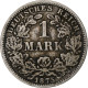 Monnaie, GERMANY - EMPIRE, Wilhelm I, Mark, 1875, Frankfurt, TB, Argent, KM:7 - 1 Mark