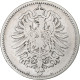 Empire Allemand, Wilhelm I, Mark, 1876, Berlin, Argent, TB, KM:7 - 1 Mark