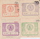 F-EX15125 INDIA FEUDATARY STATE REVENUE BIKANER COURT FEE. 8 DIFFERENT.  - Andere & Zonder Classificatie