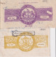 F-EX15129 INDIA FEUDATARY STATE BUNDI REVENUE CUT PAPER DIFFERENT.  - Other & Unclassified