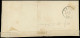 LET FRANCE - Poste - 4, Grandes Marges (4 Amorces De Voisins), Obl étoile Sur Lettre Cad Paris 21/5/52: 25c. Bleu - 1849-1876: Classic Period