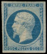* FRANCE - Poste - 15, Bel Exemplaire, Signé + Certificat Calves: 25c. Bleu - 1853-1860 Napoleon III