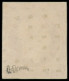 O FRANCE - Poste - 18, Obl. Gros Points Carrés, Signé Brun + Certificat Roumet, Belles Marges: 1f. Carmin - 1853-1860 Napoleon III