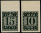 ESS FRANCE - Poste - Essai De L'Imprimerie Nationale: 10c. + 15c. Bdf (Spink) - 1871-1875 Ceres