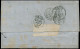 LET FRANCE - Poste - 60A, Sur Enveloppe, Cad Bureau De Passe "1307", Dijon (2 Dents Courtes) - 1849-1876: Classic Period