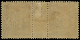 * FRANCE - Poste - 80, Paire Millésime "5": 30c. Brun-jaune - 1876-1898 Sage (Type II)