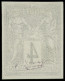 (*) FRANCE - Poste - 88e, Non Dentelé, Granet, Signé: 4c. Lilas-brun Sur Azuré - 1876-1898 Sage (Type II)