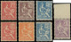 ** FRANCE - Poste - 112/18, Complet 7 Valeurs, Tb: Mouchon Type I Et II - Unused Stamps