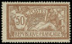 ** FRANCE - Poste - 120, Centrage Courant, Signé: 50c. Merson - Unused Stamps