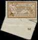 * FRANCE - Poste - 120, Piquage Oblique, Pratiquement Non Dentelé En Bas, Bdf, (tache D'huile): 50c. Merson (Spink) - Neufs