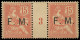 * FRANCE - Franchise - 2, Paire Avec Millésime "3" (1 Ex. **): 15c. Mouchon - Military Postage Stamps