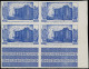 (*) COLONIES SERIES - Poste - (1939), 150ème An. Révolution, Type Non émis Gravé, Bloc De 4 Essais En Bleu-violet Non De - Non Classés