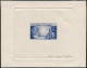 EPA COLONIES SERIES - Poste - (1939), Union Française, Type Non Adopté, épreuve D'artiste En Bleu, Sans Faciale Ni Nom D - Unclassified