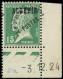 ** ALGERIE - Préoblitérés - 4b, Surcharge " AFFRANCHTS" à Cheval, Cd 3/12/24: 15c. Vert - Other