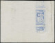 (*) COTE D'IVOIRE - Poste - 141b/42b, Bloc De 9 Non Dentelé En Bleu Sans Nom De La Colonie, Cdf, 3 Timbres Imprimés Par  - Unclassified