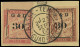 O GUADELOUPE - Taxe - 13/14, Sur Fragment, Obl 23/09/03, Signé Calves - Segnatasse