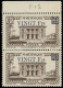 * MARTINIQUE - Poste - 225, En Paire Dont 1 Ex "Fis" Au Lieu De "Frs" (légère Tache Jaune) - Unused Stamps