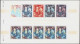 ** MONACO - Poste - 967, Feuillet De 10 Essais Tous Polychromes, Cd 12/4/73: Renoir - Autres & Non Classés