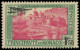** MONACO - Poste Aérienne - 1, Luxe: 1.50f. Sur 5f. Vert Et Rose-lilas - Airmail