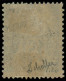 * REUNION - Poste - 22A, Surcharge Renversée, Signé Scheller: 15c. Bleu - Unused Stamps