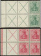 * ALLEMAGNE EMPIRE - Timbres De Carnets - HB7/8A, 2 Feuillets Complets, Certificat Jäschre (8 ** Avec Points De Rouille) - Autres & Non Classés