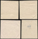 EPA SUISSE - Poste - (1950/1960), Projet D'un Timbre Non émis "Meine Mutter 5c", Série De 4 épreuves D'artiste En Noir + - Sonstige & Ohne Zuordnung