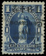 * BOLIVIE - Poste - 92a, Surcharge Noire Renversée: 10c/1c. Bleu (Scott 101 E) - Bolivia