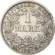 Empire Allemand, Wilhelm II, Mark, 1907, Berlin, Argent, TTB, KM:14 - 1 Mark