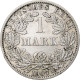 Empire Allemand, Wilhelm II, Mark, 1907, Berlin, Argent, TTB, KM:14 - 1 Mark