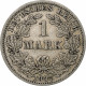 Empire Allemand, Wilhelm II, Mark, 1907, Hambourg, Argent, TB+, KM:14 - 1 Mark