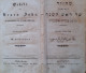 Hebrew Prayer Book -Ros Hasanah - New Year 1841 - Livres Anciens