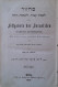 Hebrew Prayer Book - Smini Aceret 1859 - Livres Anciens