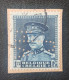 Belgium Used Perfin Stamp On Paper - 1909-34