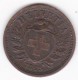 Suisse 2 Rappen 1875 B , En Bronze , KM# 4 - 2 Centimes / Rappen