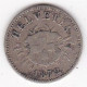 Suisse 5 Rappen 1872 B , En Billon, KM# 5 - 5 Rappen