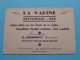 LA MARINE Restaurant-Bar à PORT-Sur-SAONE ( Zie / Voir SCAN ) La FRANCE ! - Visitekaartjes