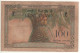 DJIBOUTI  "FRENCH Somaliland"  100 Francs  P26  (ND 1952     Corals + Palm Tree At Back) - Dschibuti