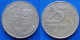 BRAZIL - 25 Centavos 1998 "Manuel Deodoro Da Fonseca" KM# 650 Monetary Reform (1994) - Edelweiss Coins - Brazilië