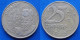 BRAZIL - 25 Centavos 1998 "Manuel Deodoro Da Fonseca" KM# 650 Monetary Reform (1994) - Edelweiss Coins - Brésil