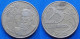 BRAZIL - 25 Centavos 2003 "Manuel Deodoro Da Fonseca" KM# 650 Monetary Reform (1994) - Edelweiss Coins - Brasil