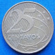 BRAZIL - 25 Centavos 2009 "Manuel Deodoro Da Fonseca" KM# 650 Monetary Reform (1994) - Edelweiss Coins - Brazil