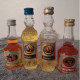 MIGNONNETTES LIQUEUR BANANE CERISE ORANGE - Miniatures