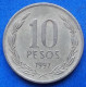 CHILE - 10 Pesos 1997 So KM# 228.2 Monetary Reform (1975) - Edelweiss Coins - Chili