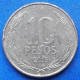 CHILE - 10 Pesos 2015 So KM# 228.2 Monetary Reform (1975) - Edelweiss Coins - Chile