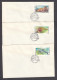 Bulgaria 1991 - Marine Mammals, Mi-Nr. 3959/64, 6 FDC (2 Scan) - FDC